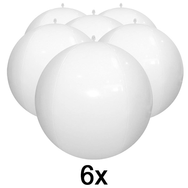 6x Плаваща светеща топка aза басейн | POOLGLO