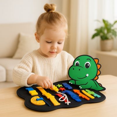 Комплект с упражнения по Монтесори за малки деца | DINOBOOK